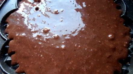 Рецепт шоколадных вафель с кокосом