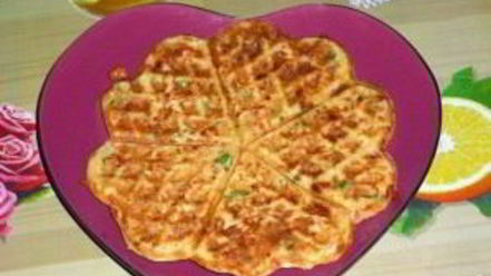 Рецепт сырных вафель