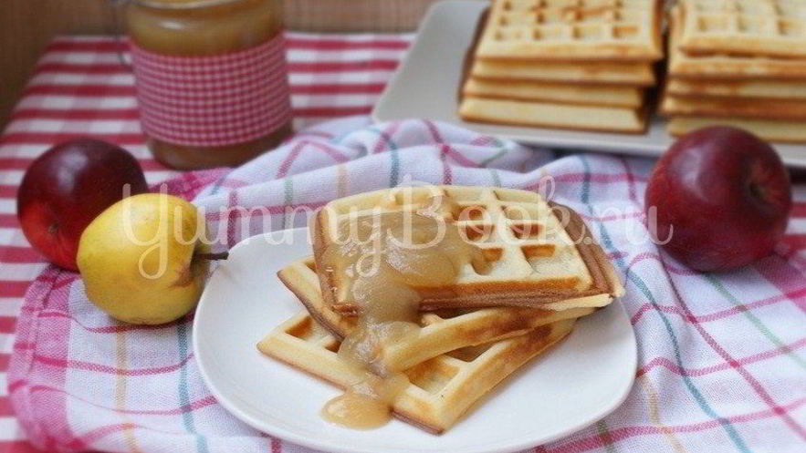 Рецепт толстых вафель гофры
