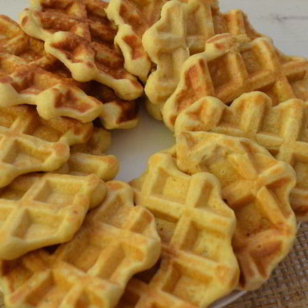 Рецепт Творожных вафель с гречневой мукой