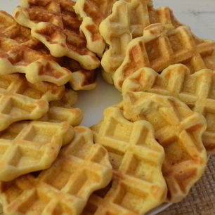 Рецепт Творожных вафель с гречневой мукой