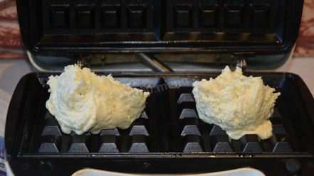 Рецепт творожных вафель в вафельнице