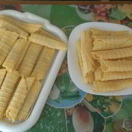 Рецепт Вафельных трубочек со сгущенкой