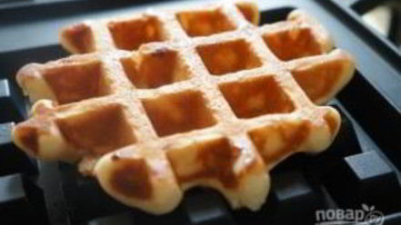 Рецепт вафель домашних в электровафельнице