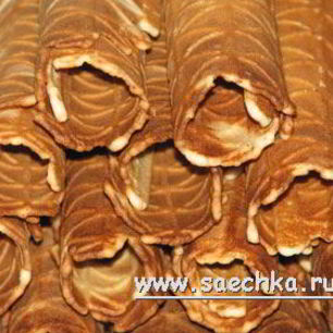 Рецепт Вафель из марципана