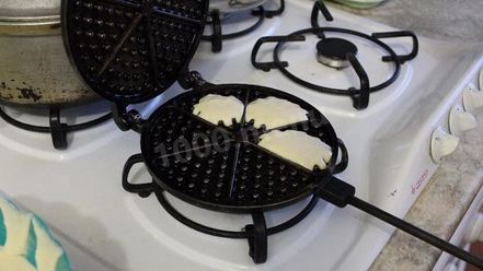 Рецепт вафель мягких на газу в вафельнице