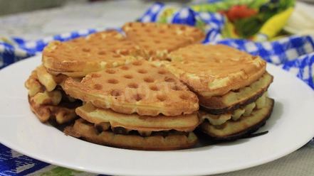 Рецепт вафель мягких на газу в вафельнице