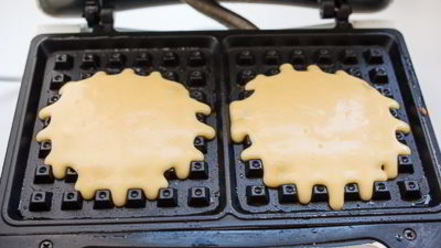 Рецепт вафель на кукурузной муке с корицей