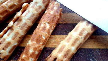 Рецепт вафель на рисовой муке хрустящие