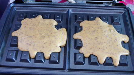 Рецепт вафель с шоколадом