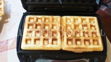 Рецепт вафель в электровафельнице
