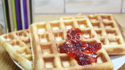 Рецепт вафель в электровафельнице