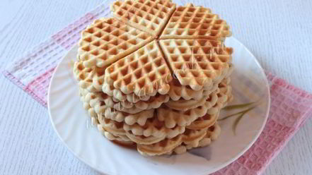 Рецепт вафель венских