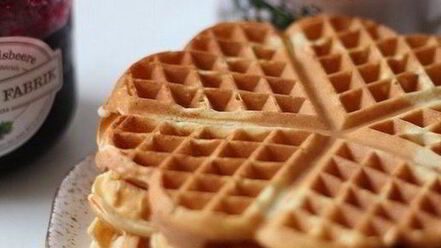 Рецепт ванильных вафель