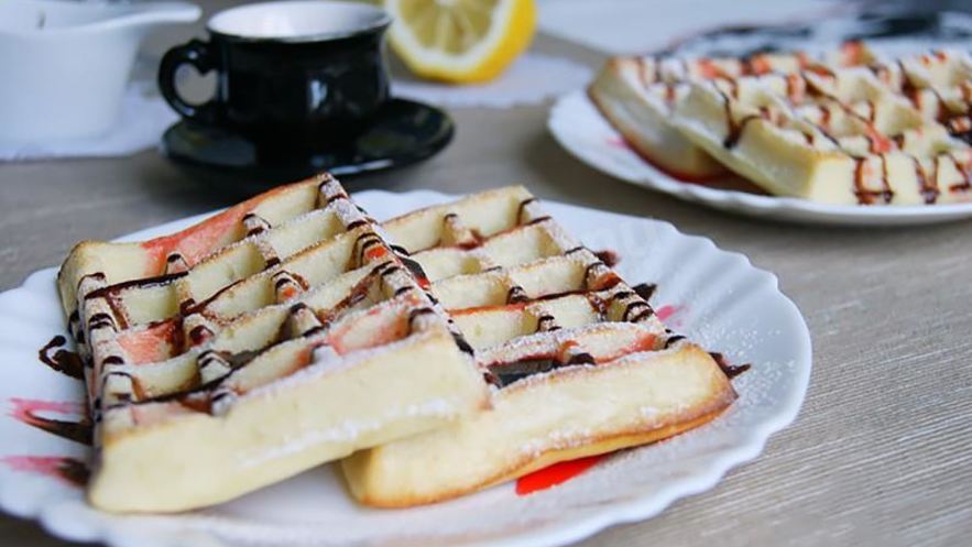 Рецепт венских вафель без вафельницы