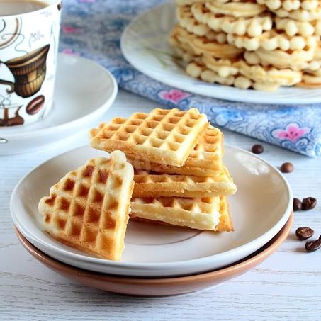 Рецепт Венских вафель на кефире