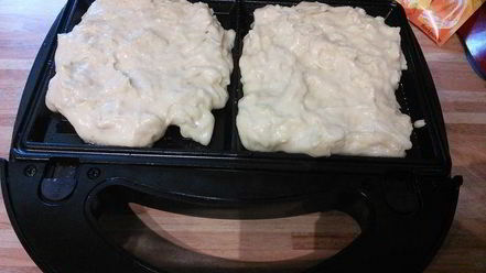 Рецепт яблочных вафель