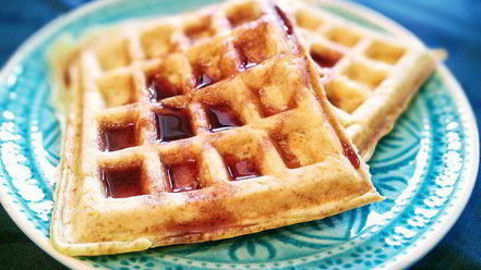 Рецепт яблочных вафель