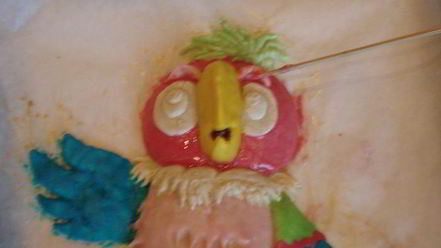 Рецепт выпечки из пресного теста попугай кеша