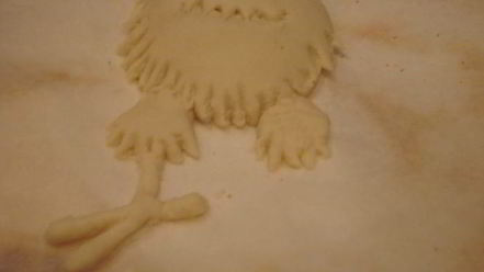 Рецепт выпечки из пресного теста попугай кеша