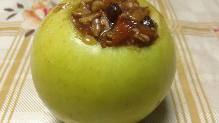 Рецепт яблок в тесте