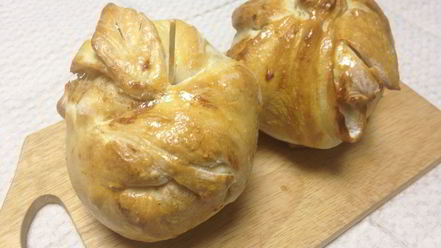 Рецепт яблок в тесте