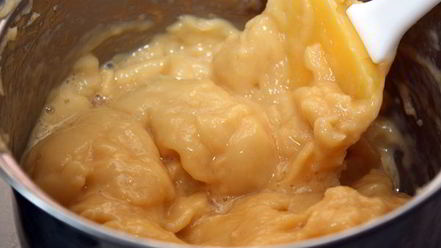 Рецепт круглых эклеров с заварным кремом