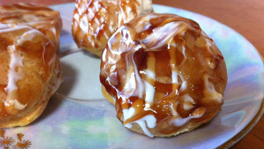 Рецепт маленьких эклеров