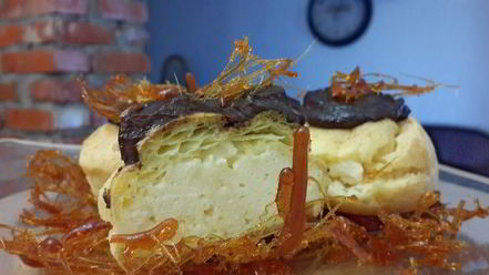 Рецепт профитролей птичье молоко