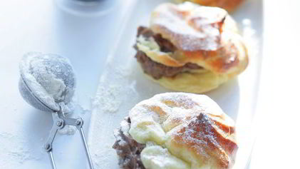 Рецепт Профитролей с кремом Прага