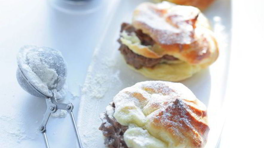 Рецепт профитролей с кремом прага