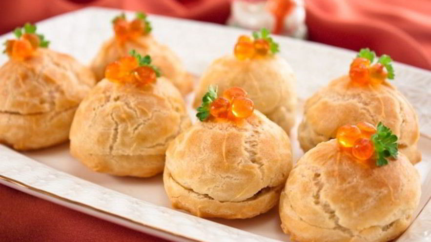 Рецепт профитролей с начинкой