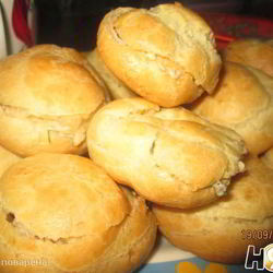 Рецепт Профитролей с печеночной начинкой