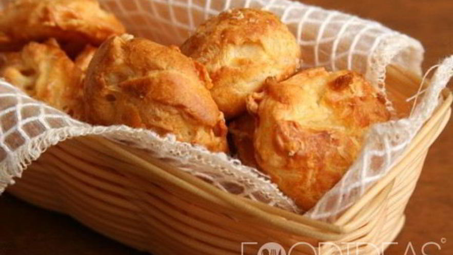 Рецепт профитролей с семгой