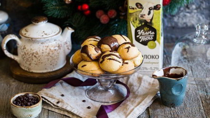 Рецепт профитролей с шоколадом