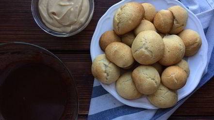 Рецепт профитролей с шоколадом