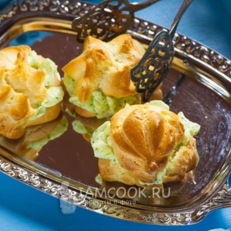 Рецепт Профитролей с сыром