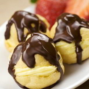 Рецепт Профитролей с ванильным кремом