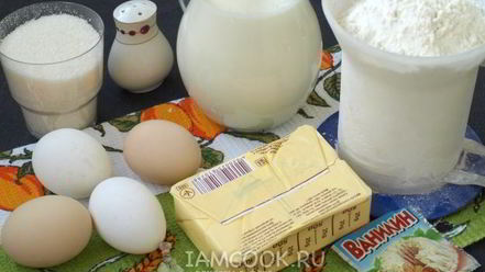 Рецепт профитролей с заварным кремом