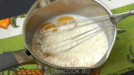 Рецепт профитролей с заварным кремом