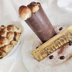 Рецепт Профитролей Тирамису