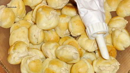 Рецепт профитролей тирамису