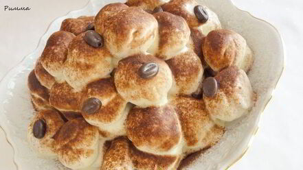 Рецепт профитролей тирамису