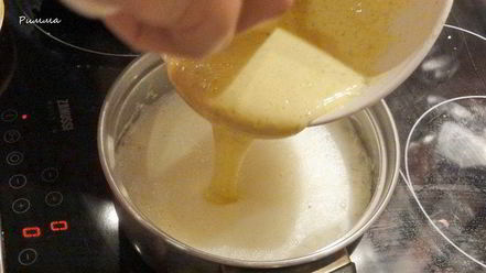 Рецепт профитролей тирамису