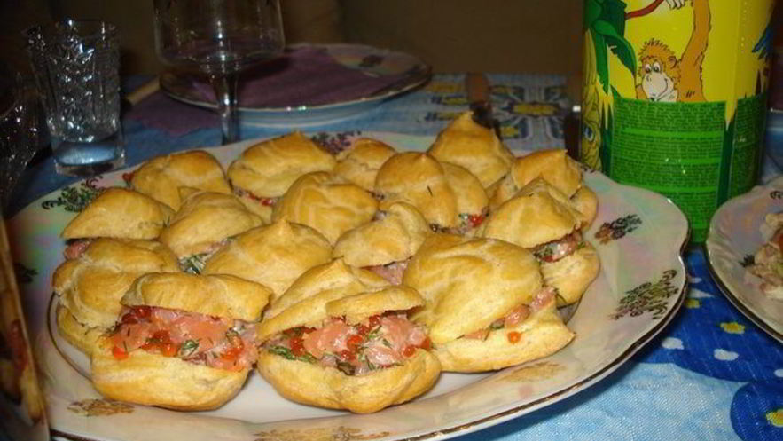 Рецепт профитролек