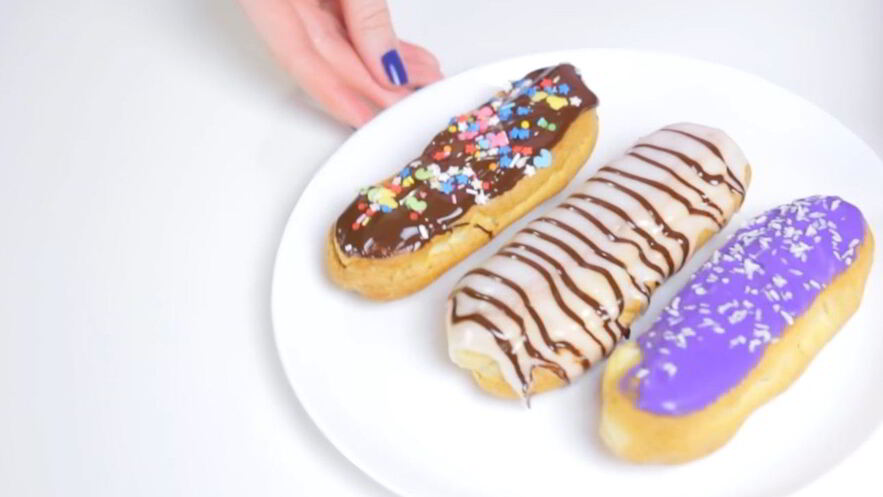 Рецепт простых эклеров