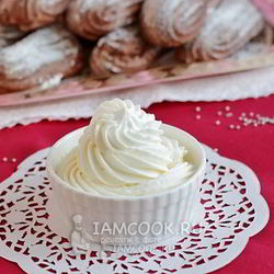 Рецепт Сливочного крема для эклеров