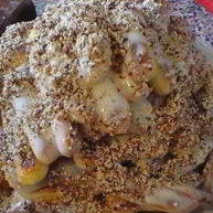 Рецепт Торта из эклеров со сметанным кремом