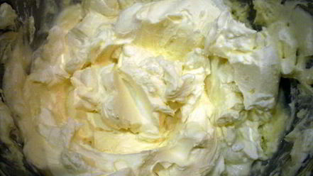 Рецепт торта с профитролями и хурмой