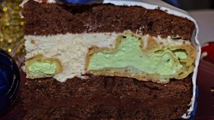 Рецепт торта с профитролями